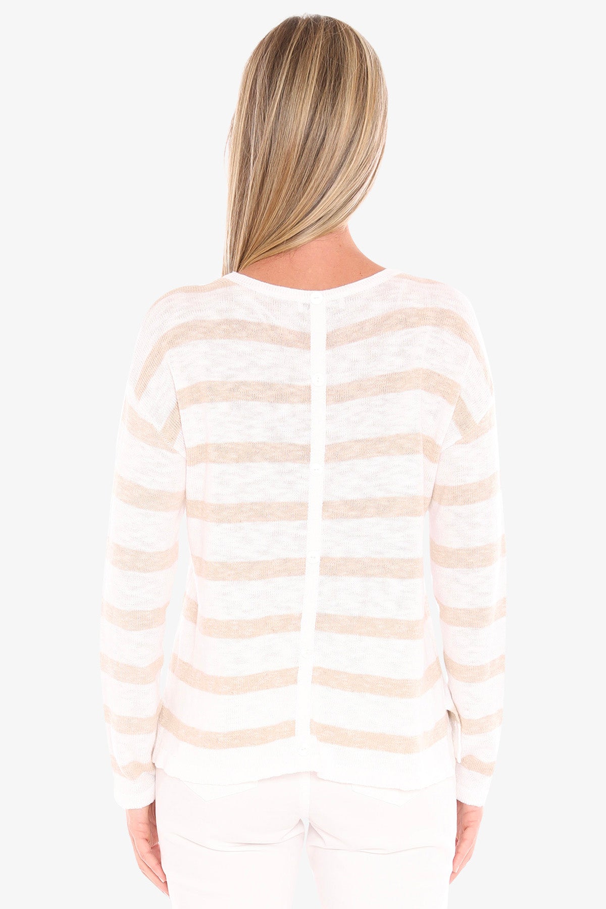 Stripe Slub Pullover