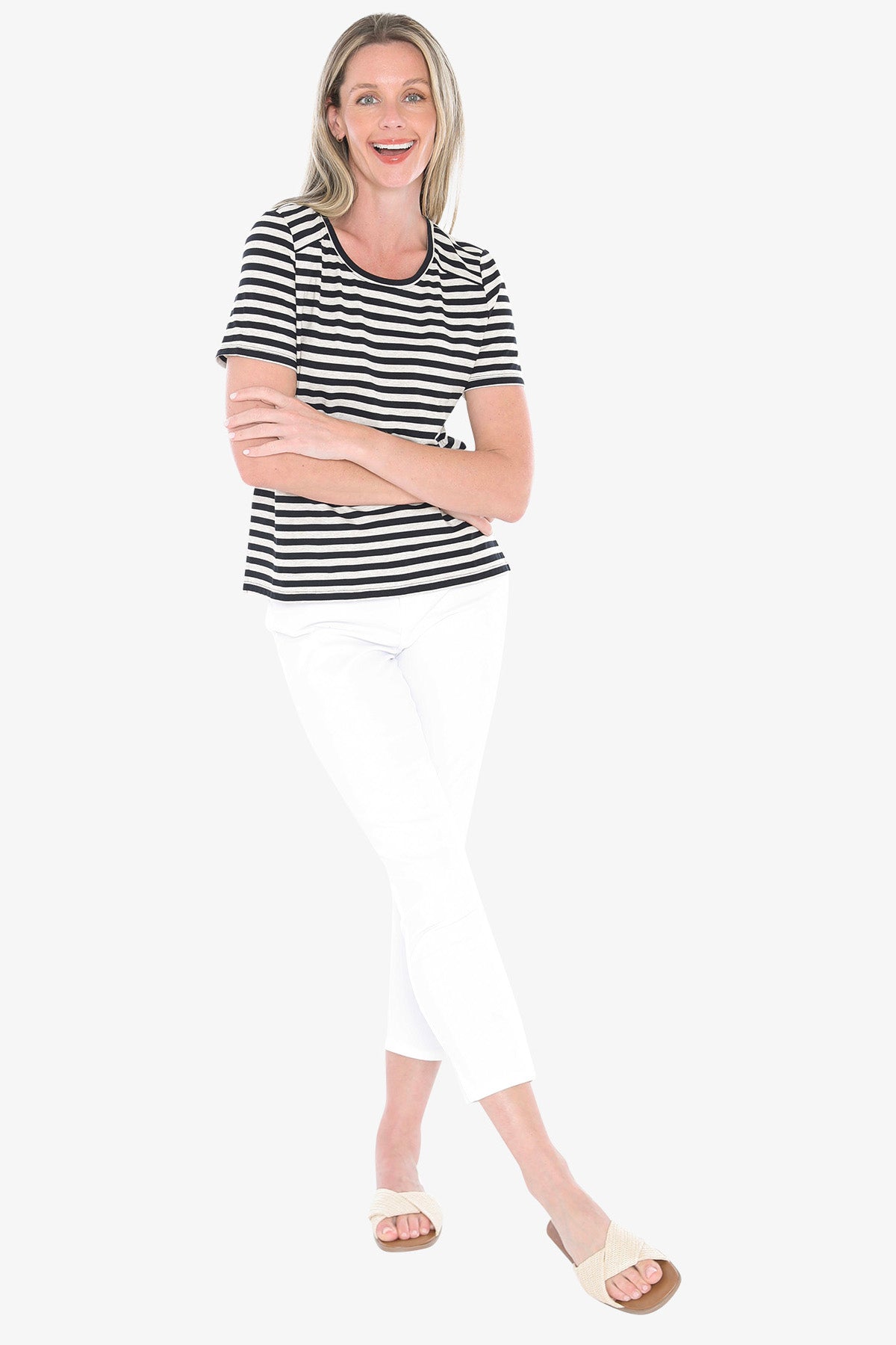 Stripe S/S Tee