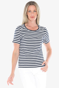 Stripe S/S Tee