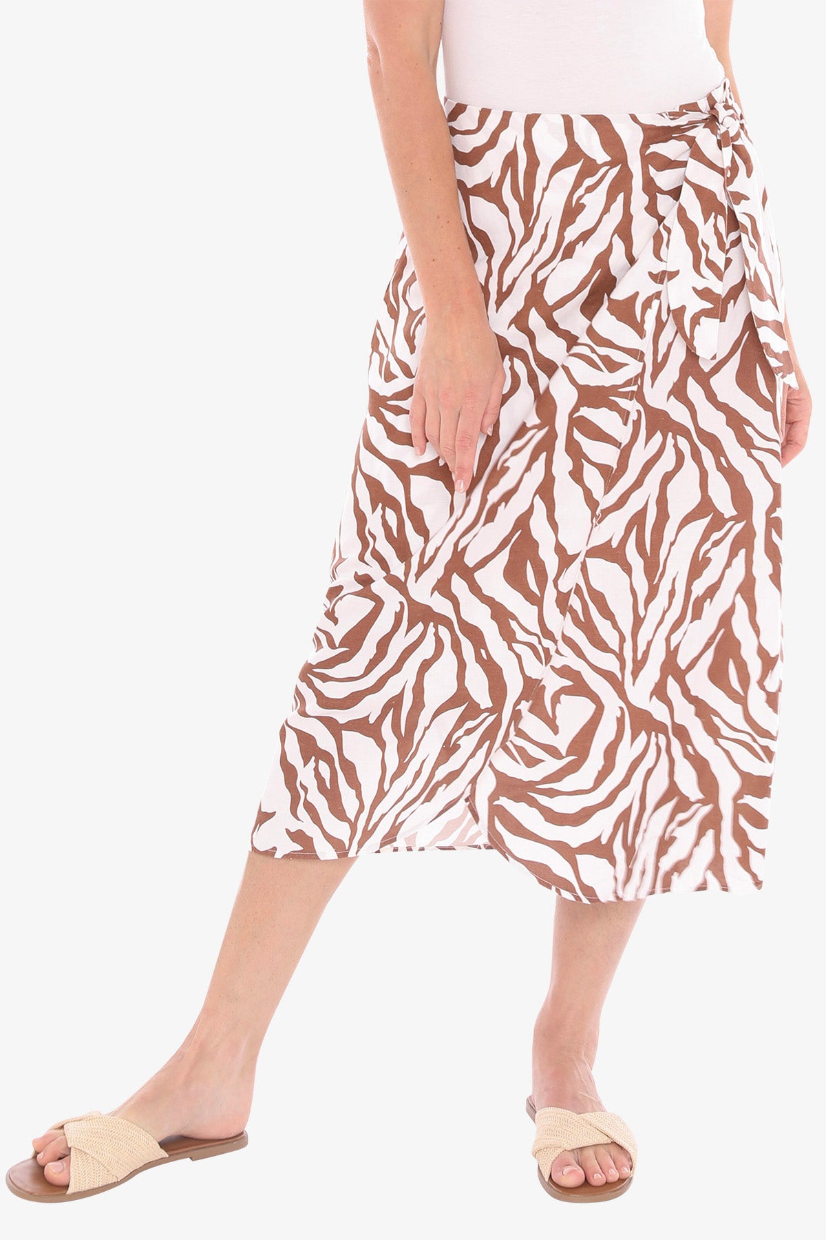 Zebra Mono Skirt