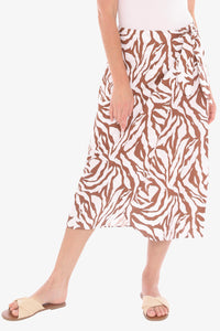 Zebra Mono Skirt