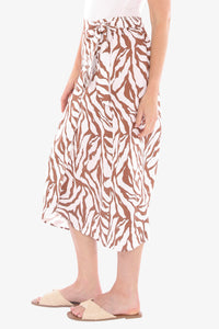 Zebra Mono Skirt