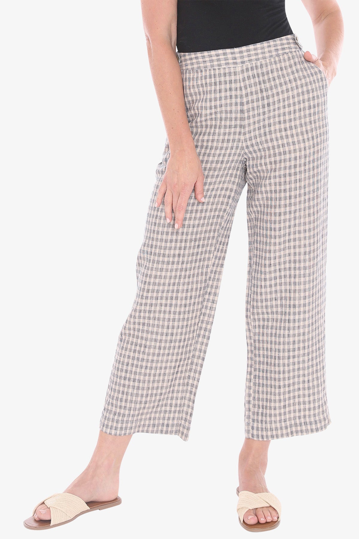 Grid Check Pant