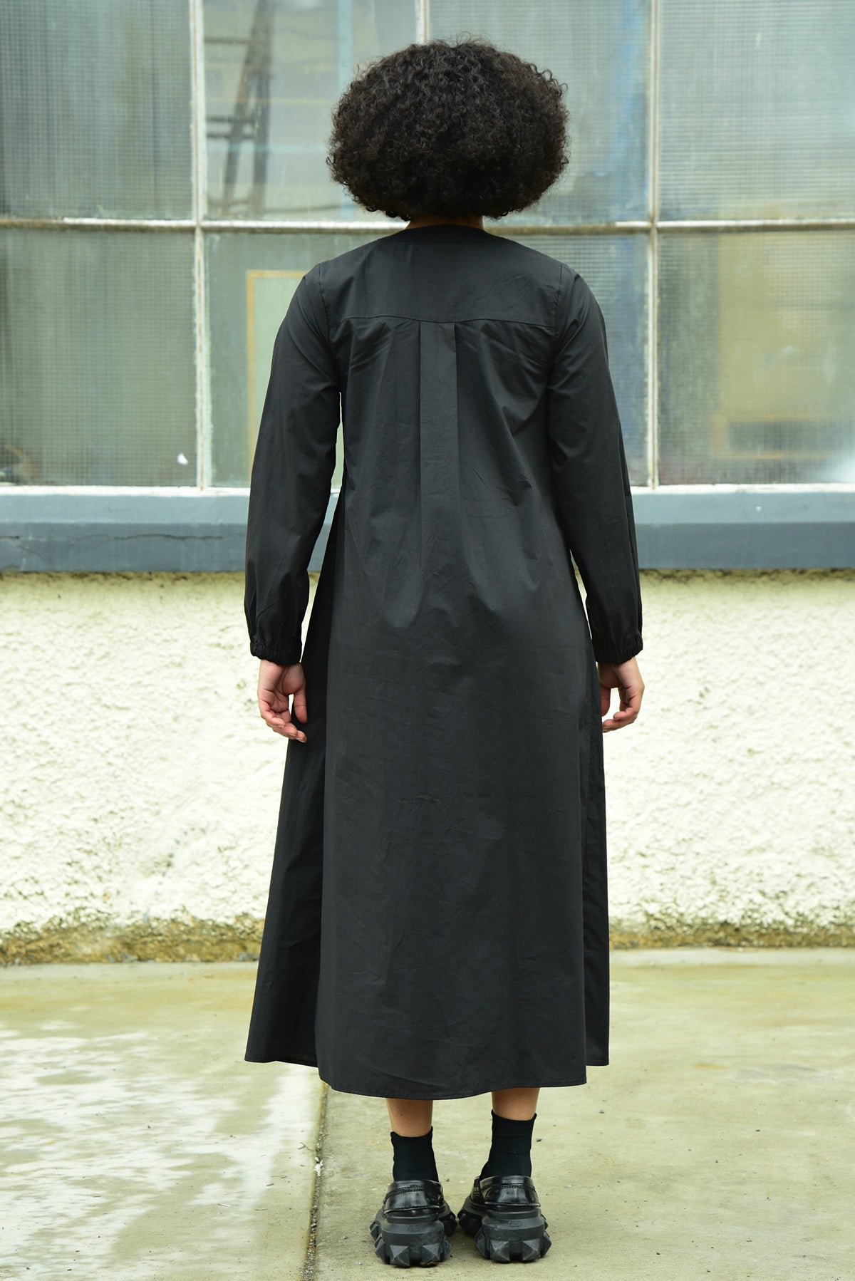 Shirred Space Dress