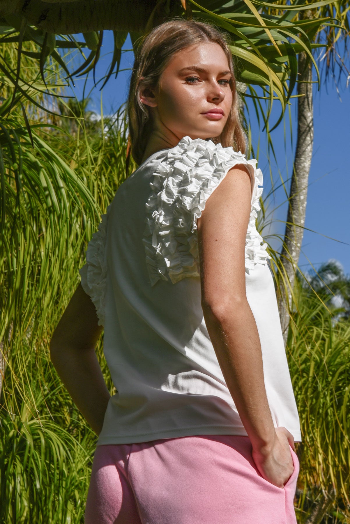 Ruffle Energy T-Shirt