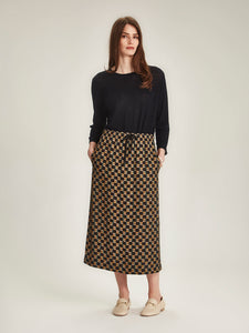 Frances Check Skirt