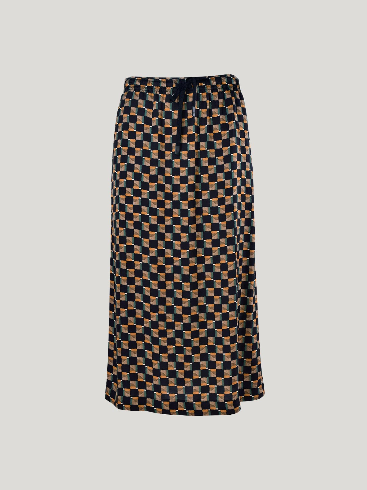 Frances Check Skirt