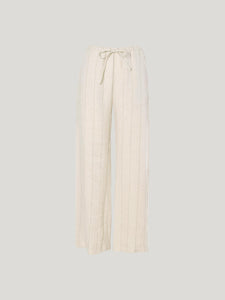 Linen Stripe Bennett Pant