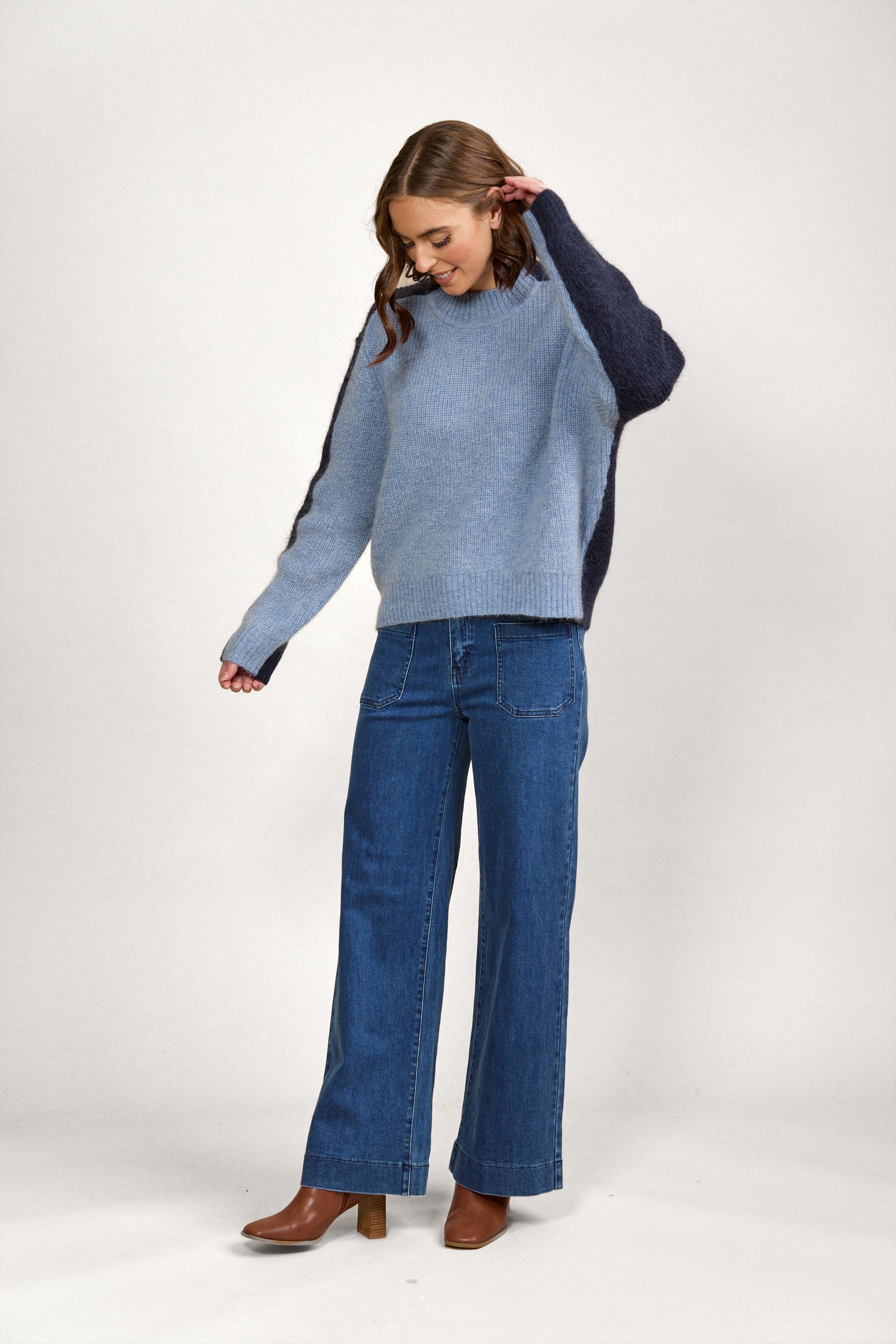 Two Tone Sweater