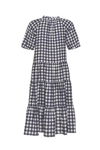 Checkers Midi Dress