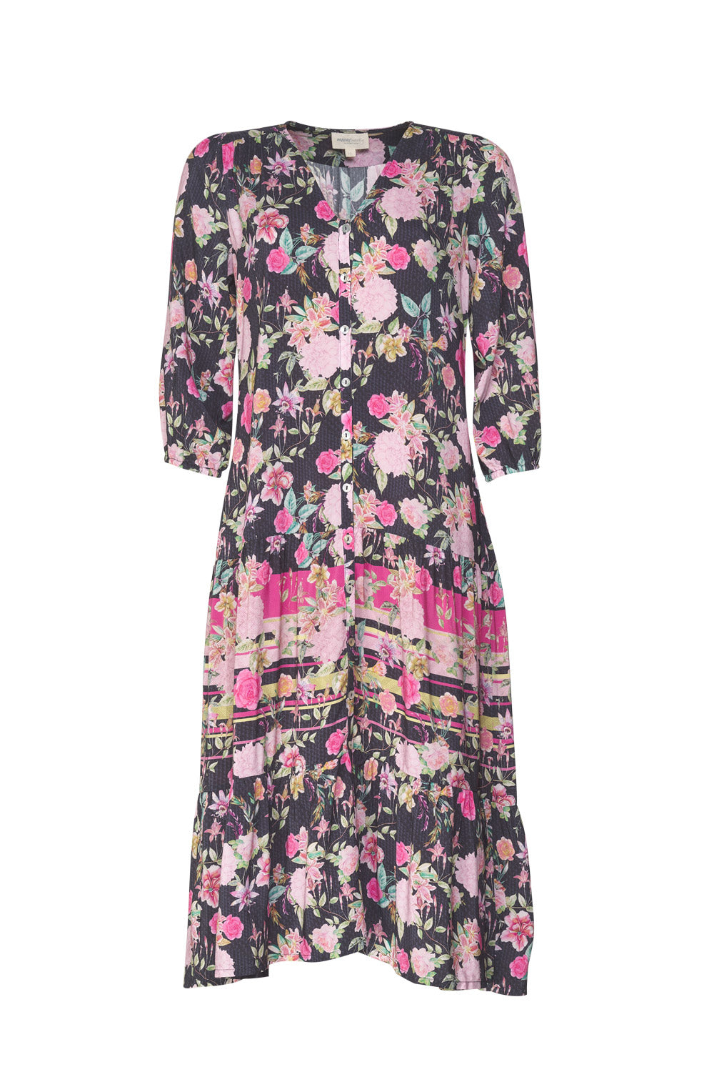 Fuchsiaristic Midi Dress