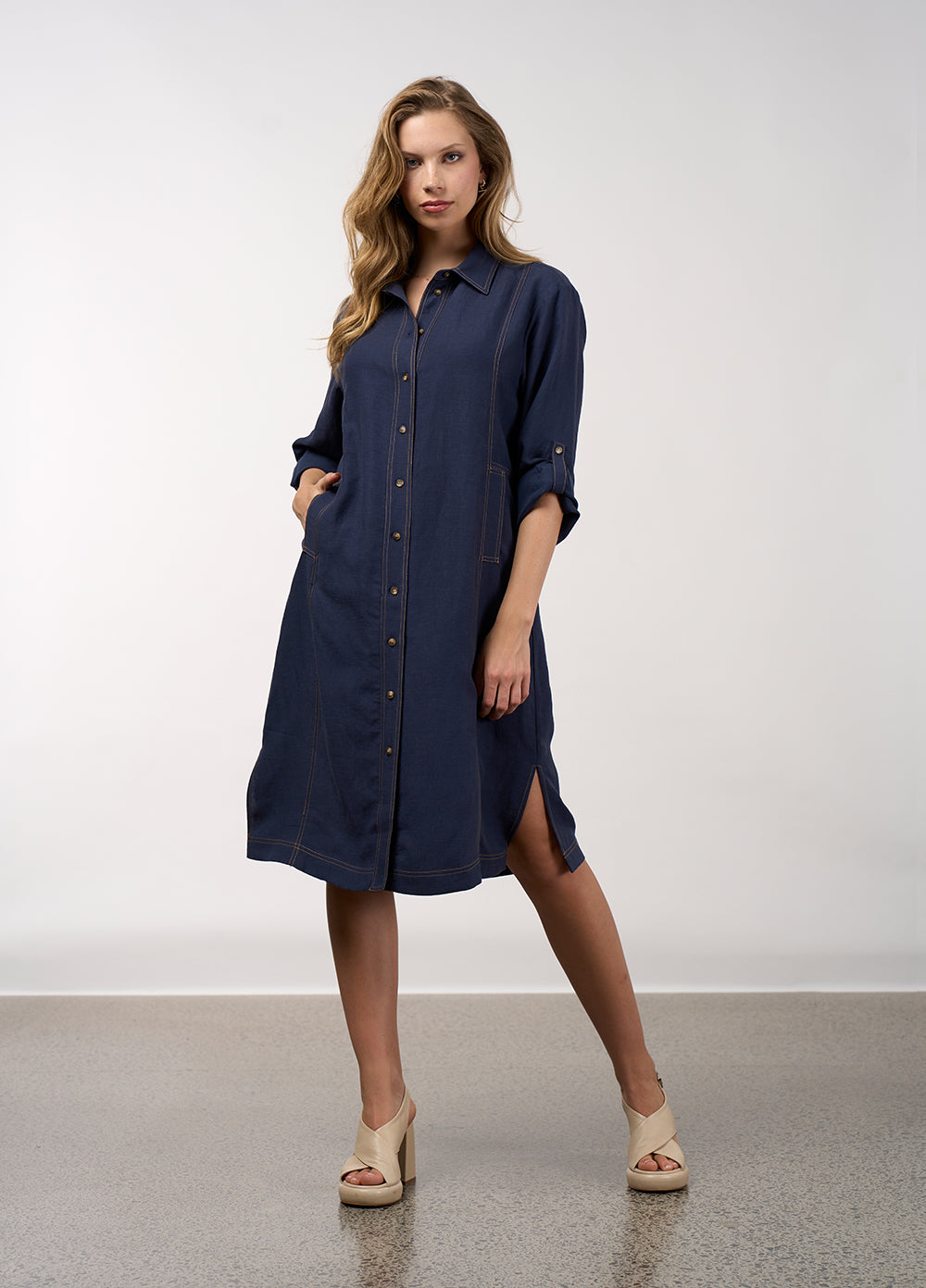 Aspect Trench Dress