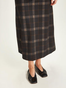 Helena Check Skirt