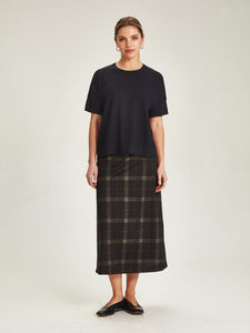 Helena Check Skirt