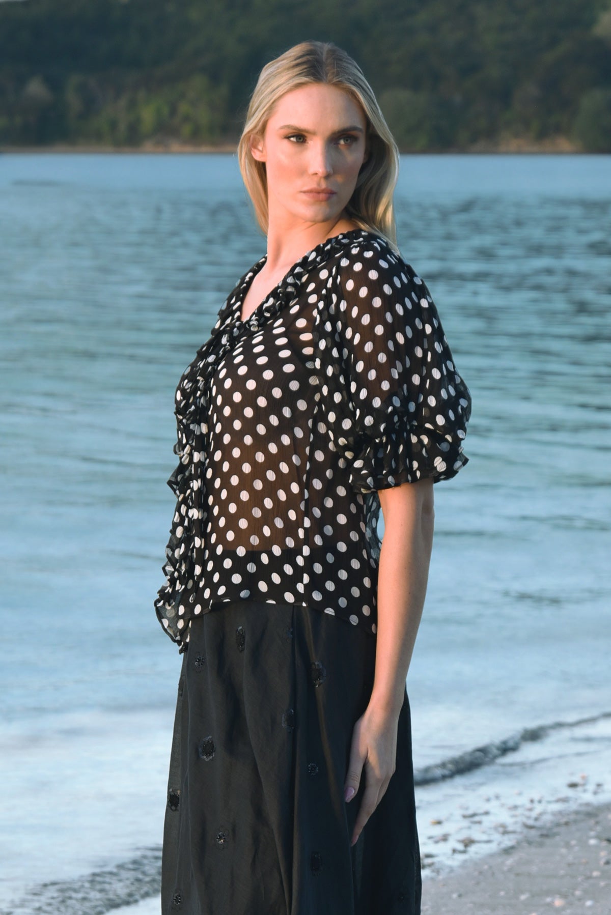 Ruffle My Love Blouse